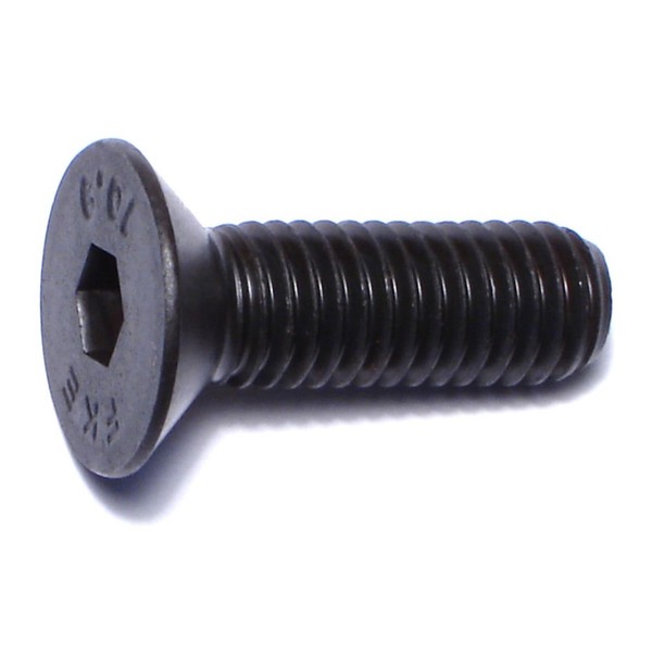 Midwest Fastener M8-1.25 Socket Head Cap Screw, Black Oxide Steel, 25 mm Length, 5 PK 76043